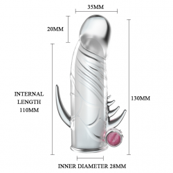 Насадка на пенис вибрирующая 